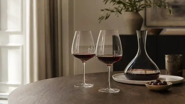 Rødvinsglas