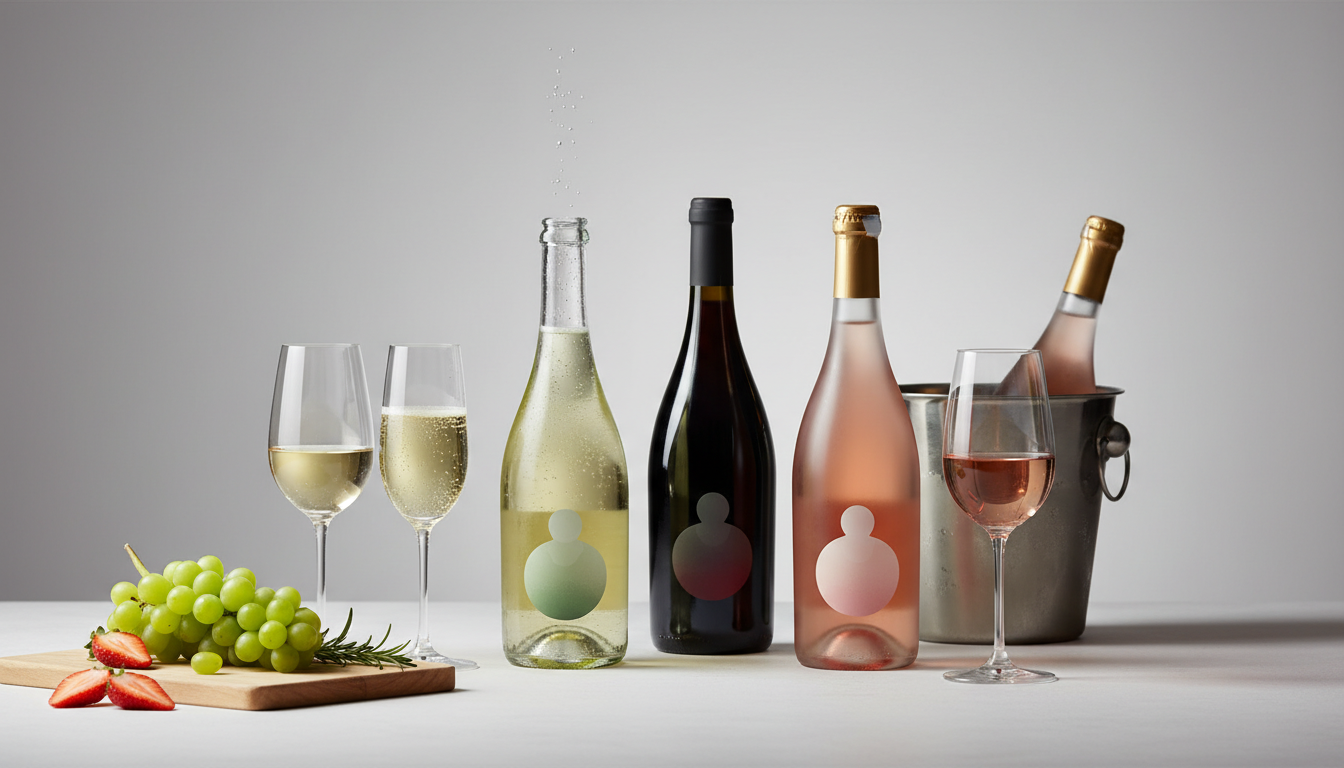 Alkoholfri vin & bobler