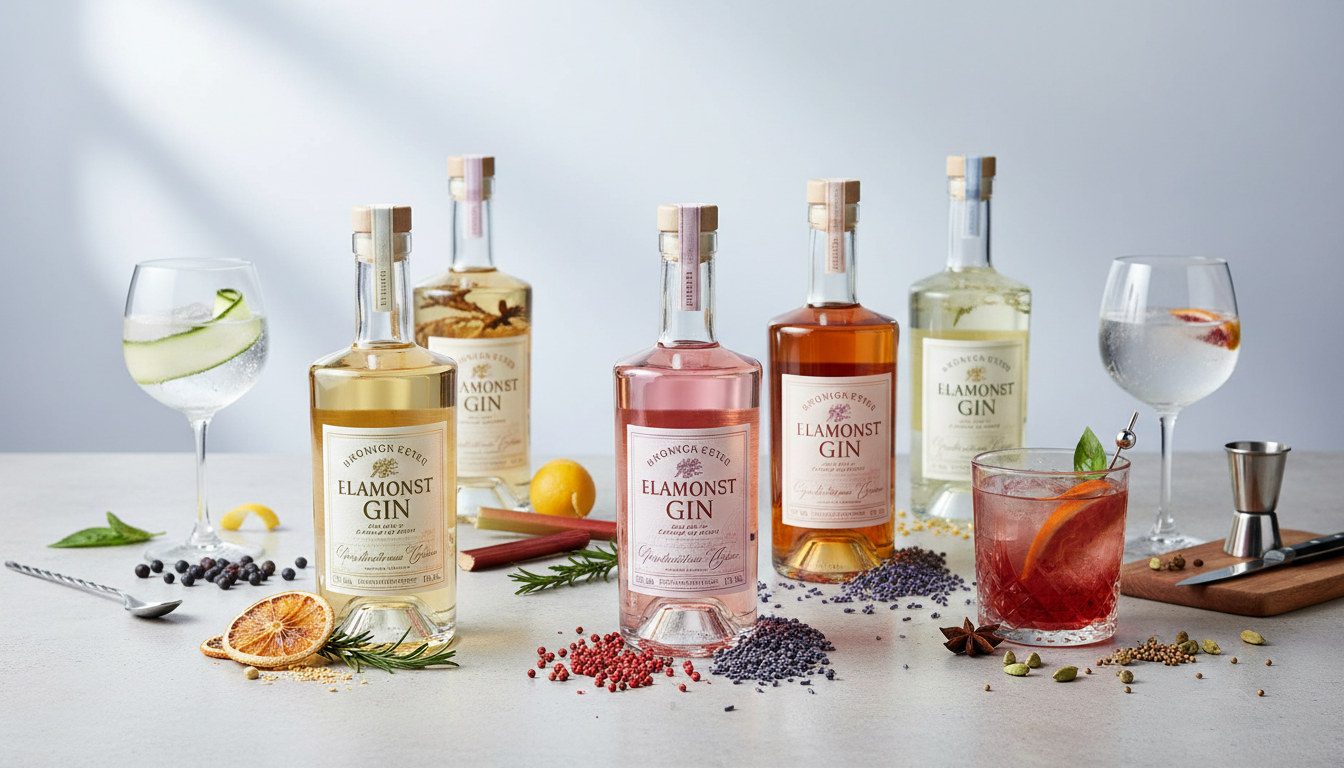 Aromatiserede gin