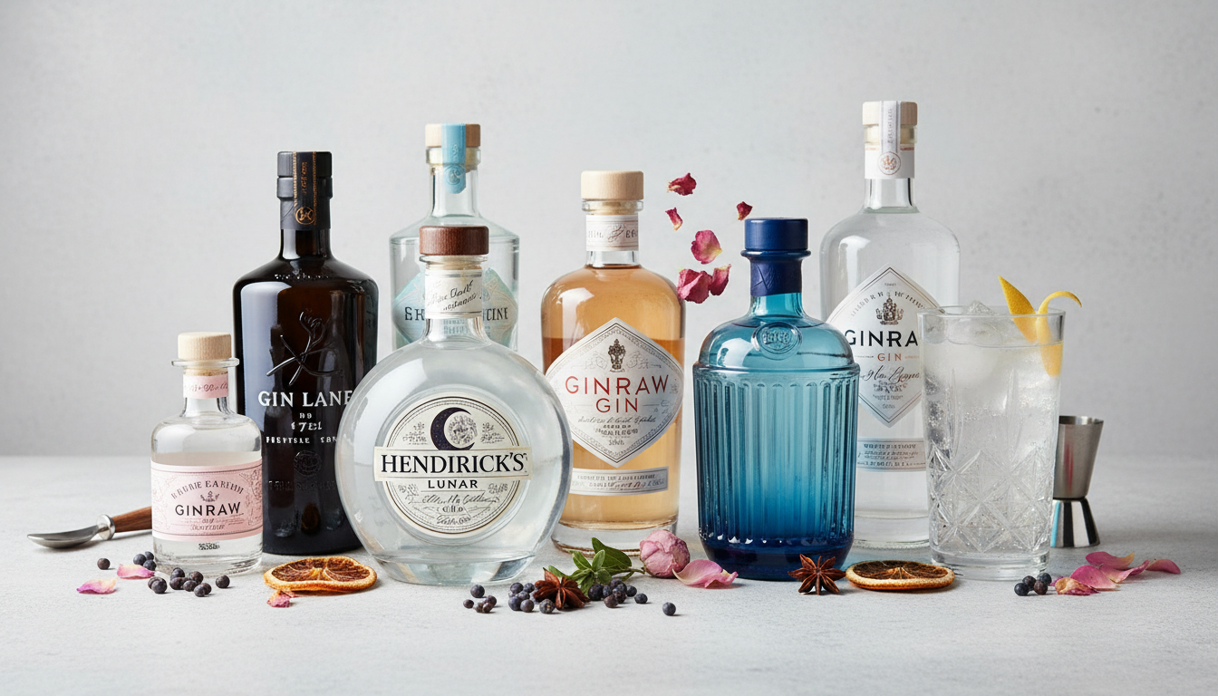 Gin flasker