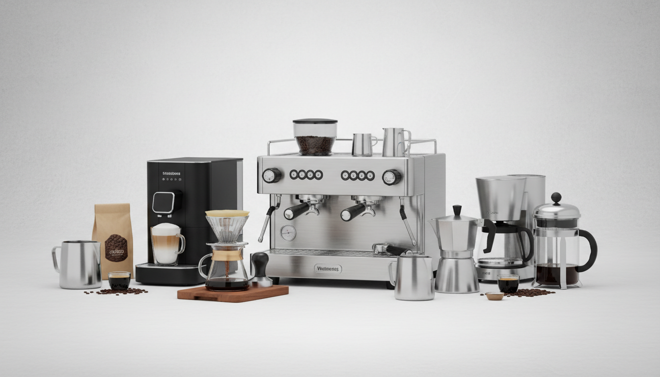 Kaffemaskiner og baristaudstyr