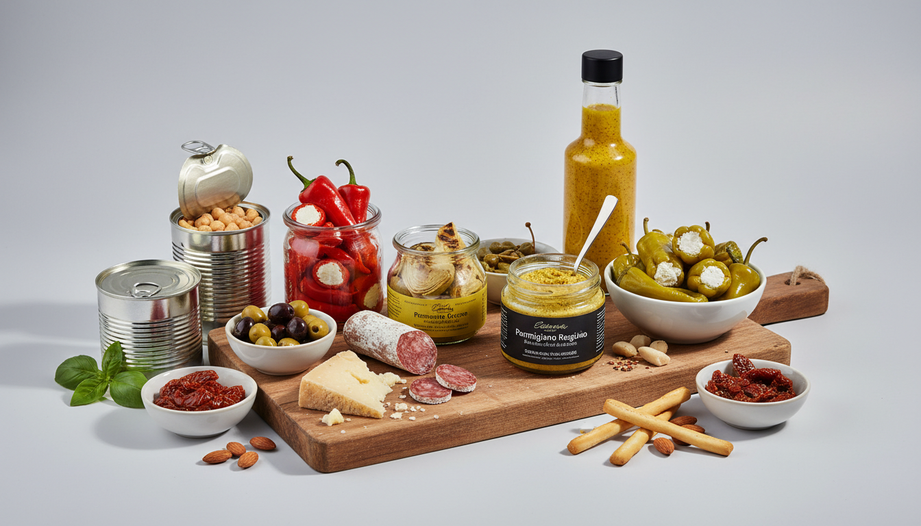 Konserves og tapasanretninger