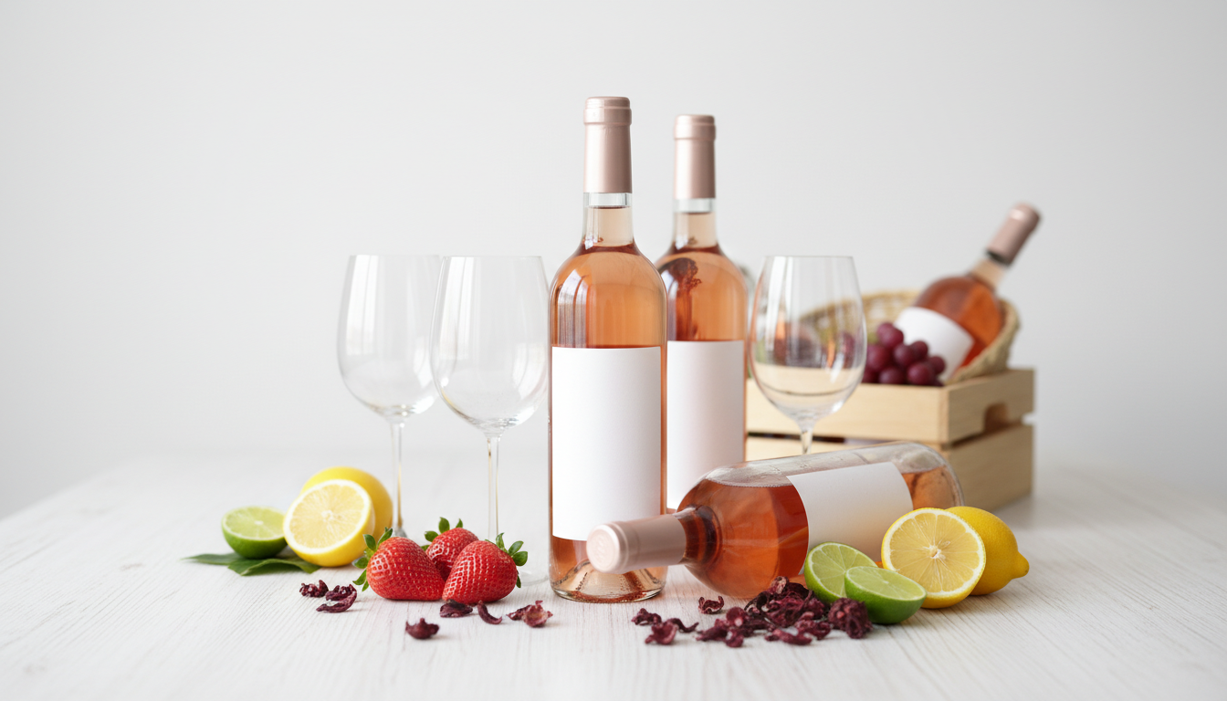 Økologisk rosévin