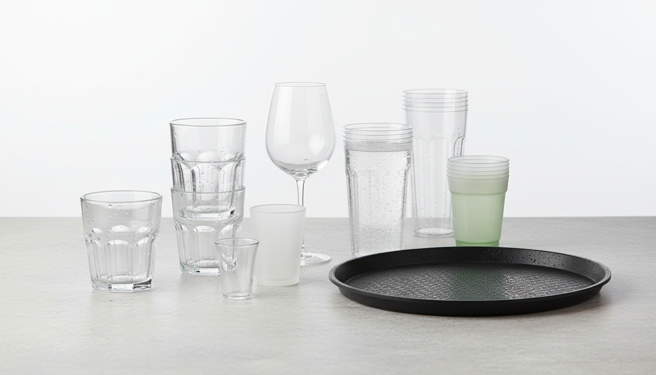 Plast & festivalglas